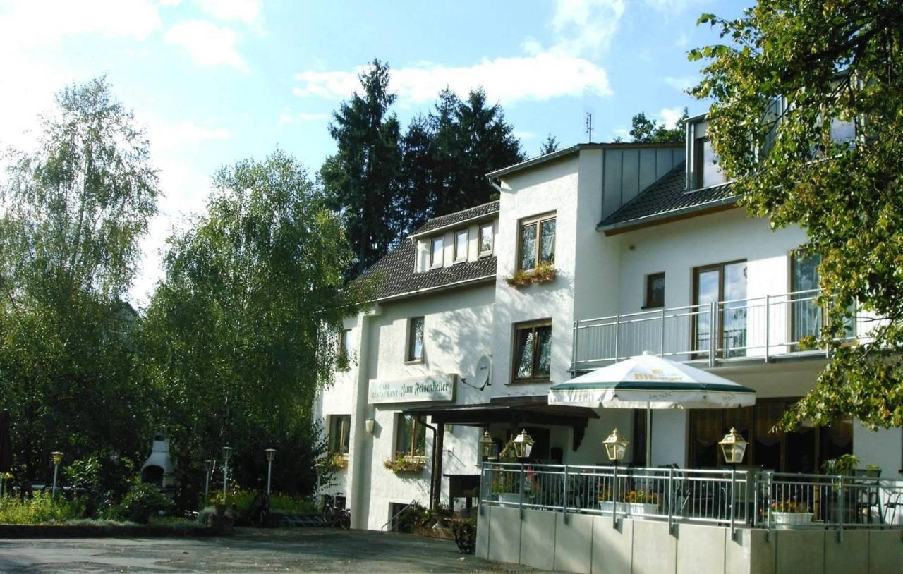 Waldpension Zum Felsenkeller Lichtenfels-Sachsenberg Eksteriør bilde
